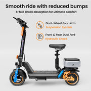 Ruitoo M4 Max Electric Scooter With Seat And Box