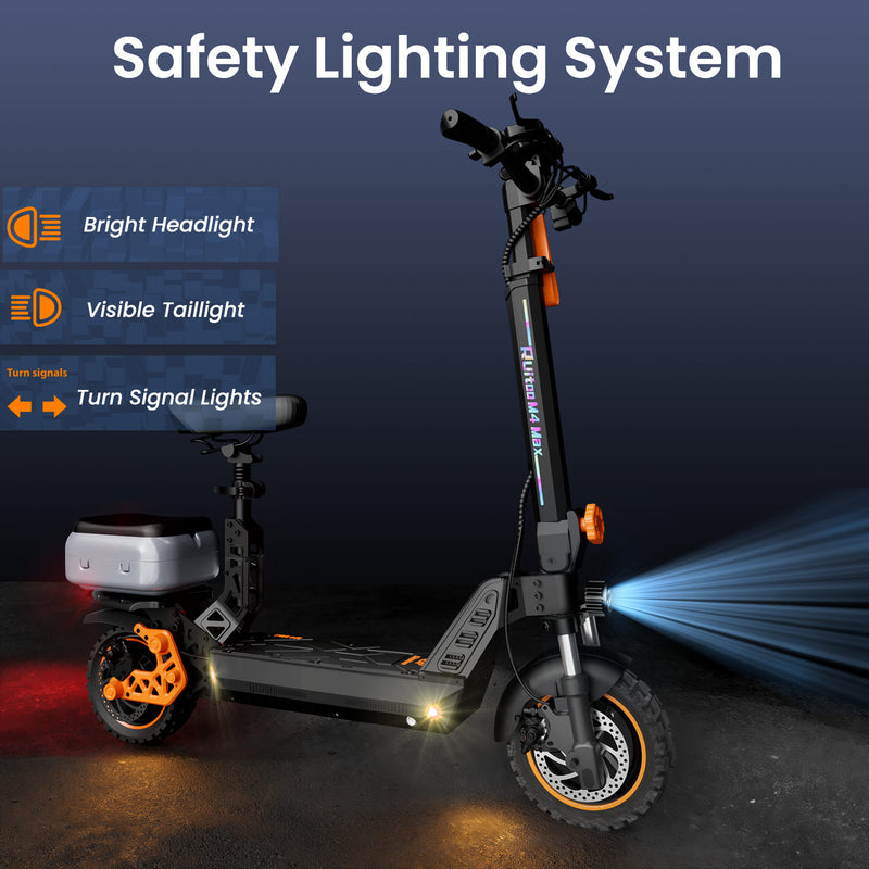 Ruitoo M4 Max Electric Scooter With Seat And Box