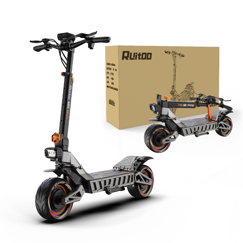 [EU] Ruitoo M6 Max Dual-Motor All-Terrain Electric Scooter for Adults, 3000W Motor, 1248Wh Battery