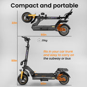 Ruitoo M5 Pro Electric Scooter With Seat And Box