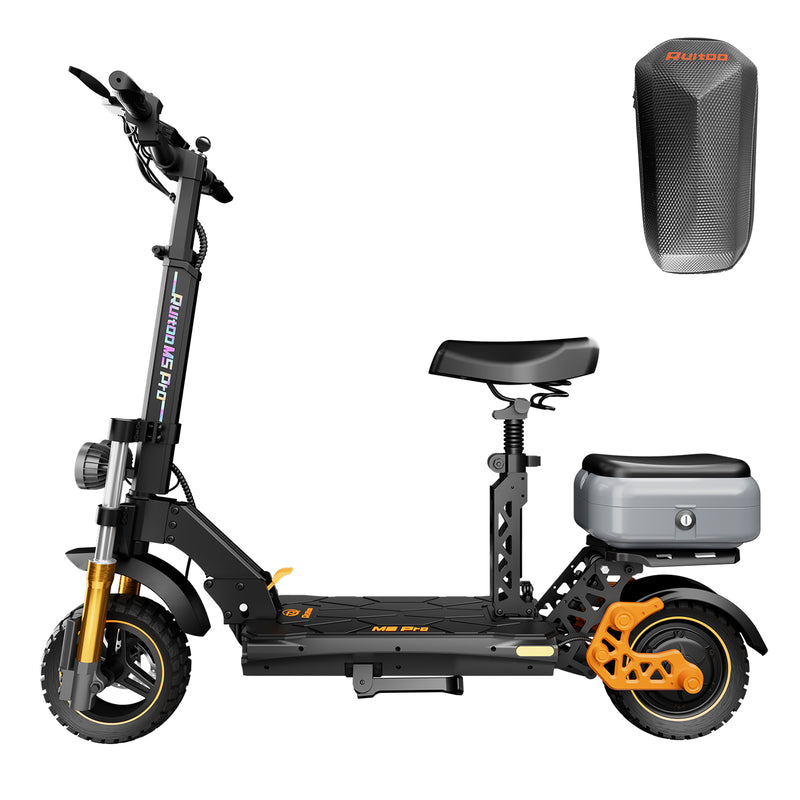 daniel bicycle electric scooter Ruitoo M5 Pro Electric Scooter With Seat And Box