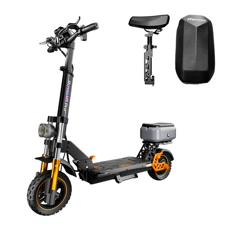 Ruitoo M5 Pro Electric Scooter With Seat And Box